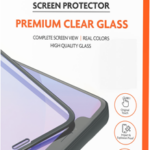 GoldLine Glass iPhone 14 Plus - Zwart