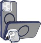 Back Case geschikt voor Magsafe with Lens Standard iPhone 15 - Blauw