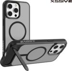 Back Case geschikt voor Magsafe with STAND2 iPhone 13/14 - Zwart