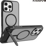 Xssive Back Case geschikt voor Magsafe with STAND2 iPhone 11 - Zwart