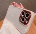 Xssive Glitter Lens Back Case iPhone 13 - Pink